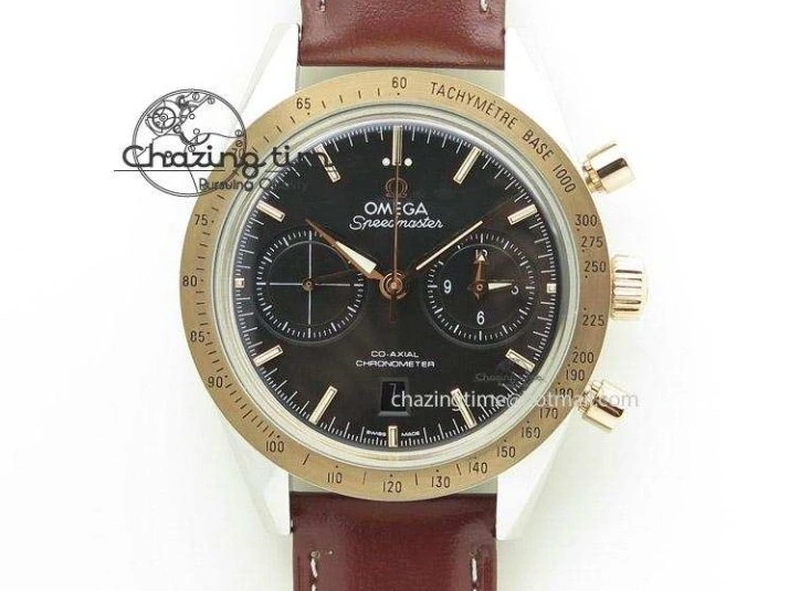 0419 De Ville YG MKF 1:1 Best Edition Silver Dial Diamonds Markers on Black Leather Strap MIYOTA 9015 V Flexible 8046